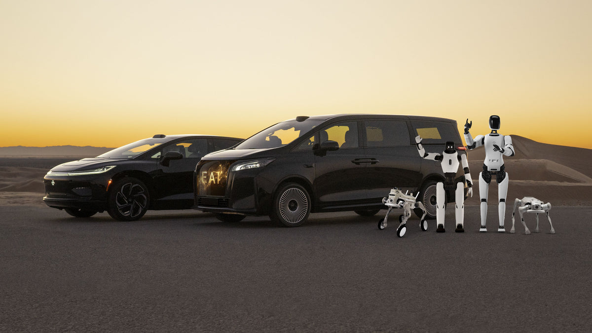 Faraday Future Showcases Autonomous Food Delivery Scenario with Its FX Aegis Robot, Integrates OpenClaw to Enable No-Cod