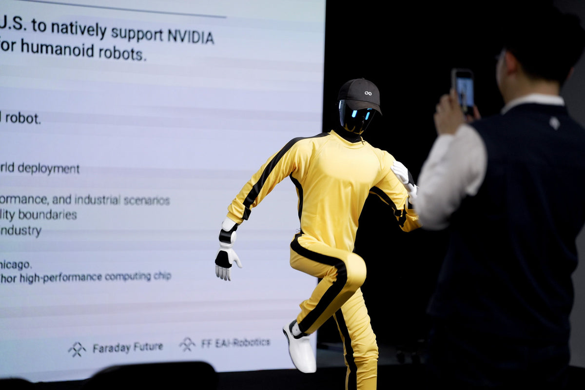 Faraday Future Unveils Full-Form EAI Robot World Spanning Six Product Series, First 3-in-1 EAI Robotics Education Strate